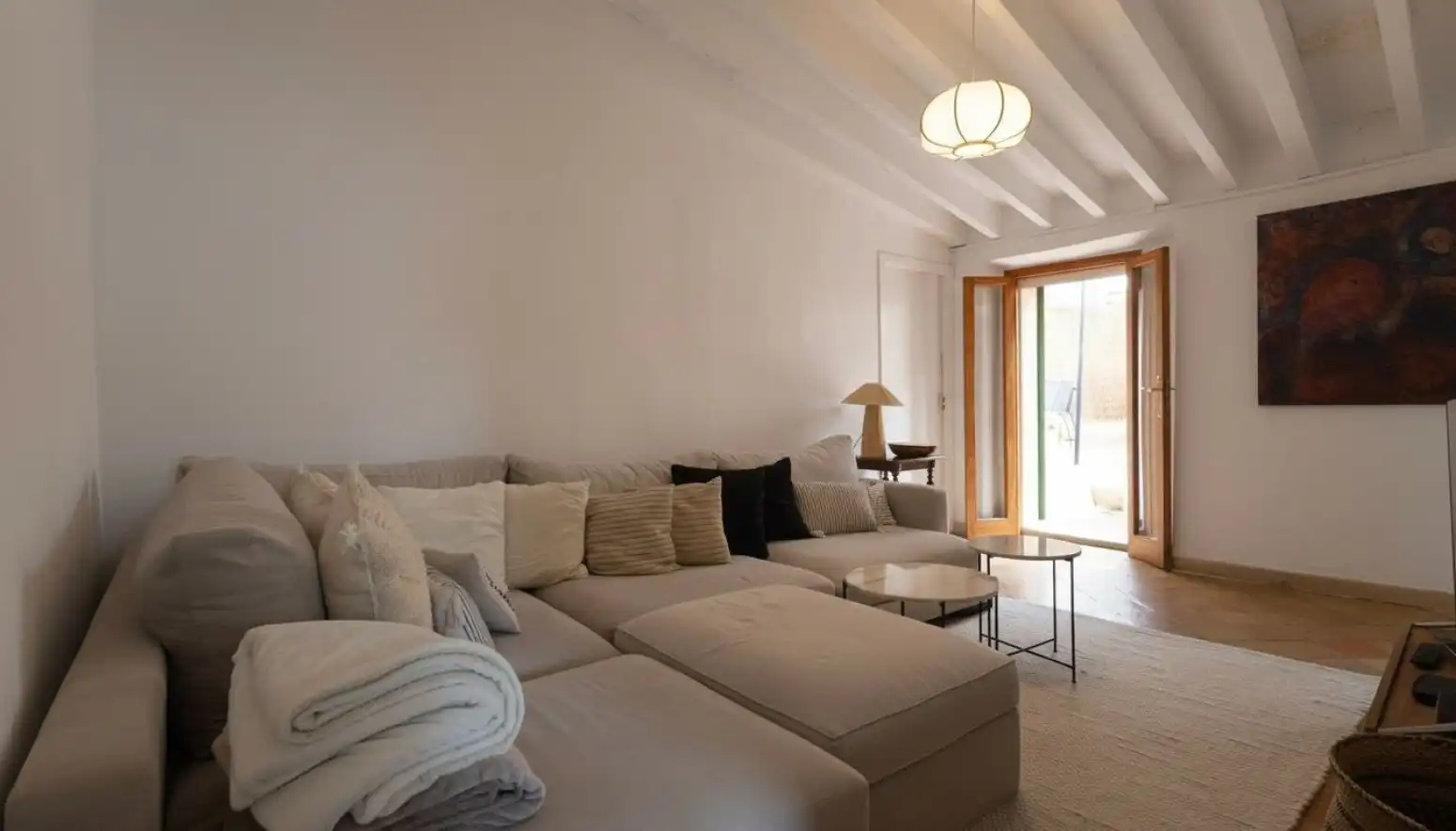 Sala d'estar de Casa o xalet en venda en  Palma de Mallorca amb Aire condicionat, Calefacció i Terrassa