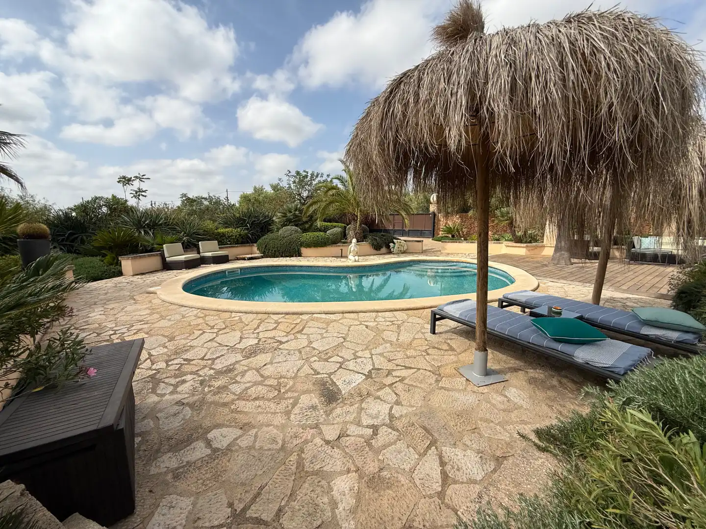 Swimming pool of Houses for sale in Llucmajor  with Air Conditioner, Heating and Private garden