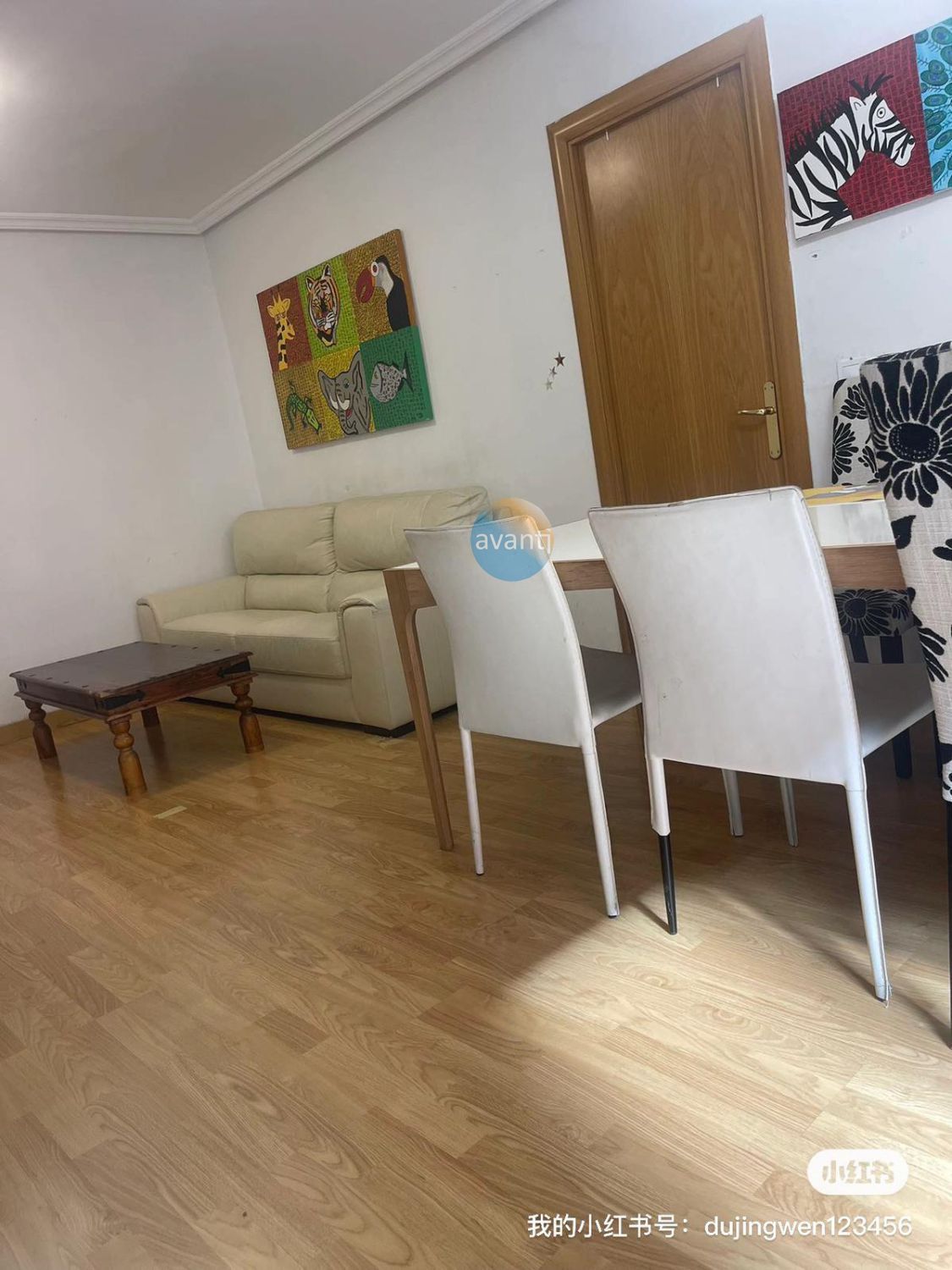 Living room of Flat for sale in Salamanca Capital  with Heating, Terrace and Balcony