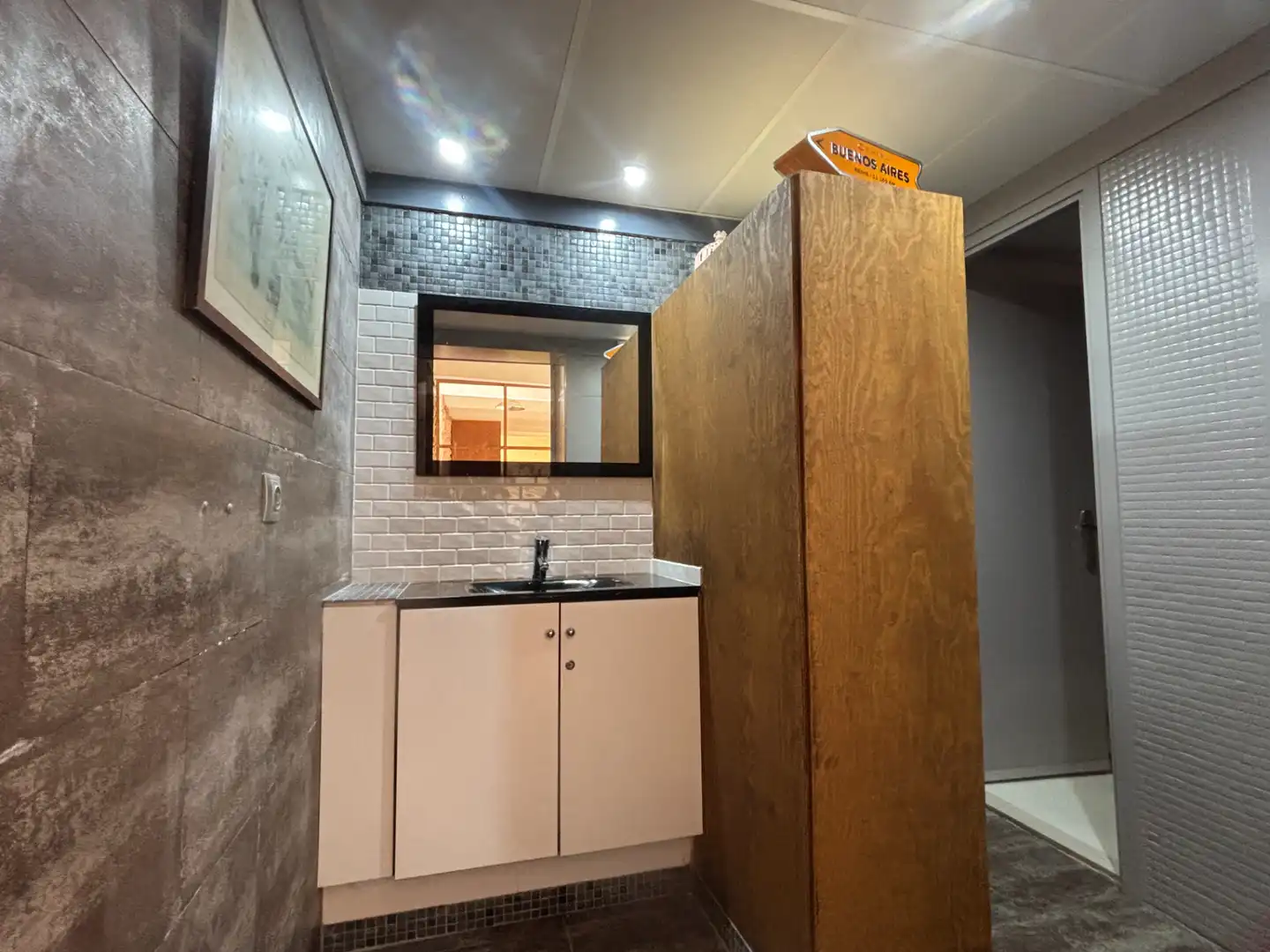 Badezimmer von Erdgeschoss zum Verkauf in Terrassa mit Klimaanlage, Heizung und Privatgarten