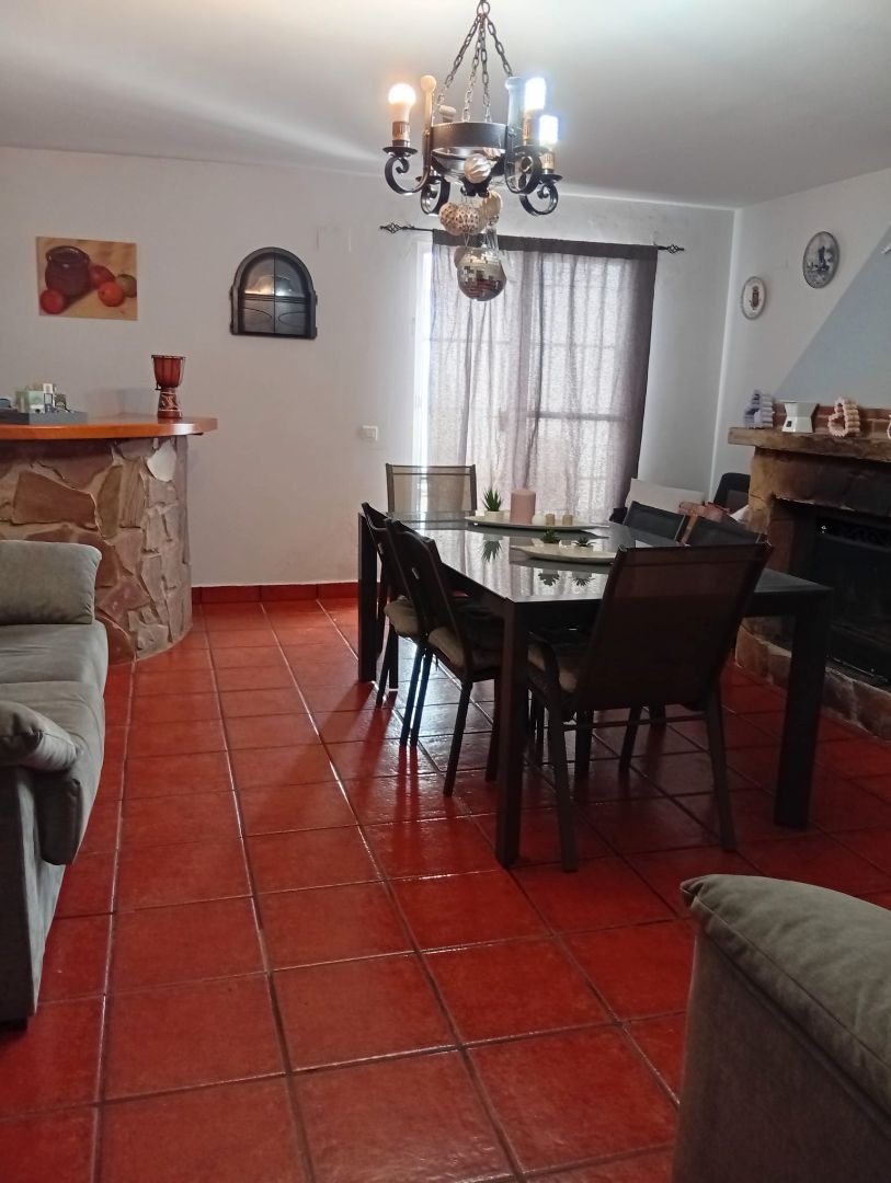 Dining room of Single-family semi-detached for sale in Ciudad Real Capital  with Air Conditioner, Heating and Terrace