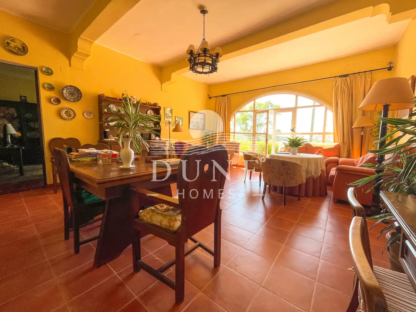 Dining room of Country homes for sale in Algeciras  with Private garden, Terrace and Storage room