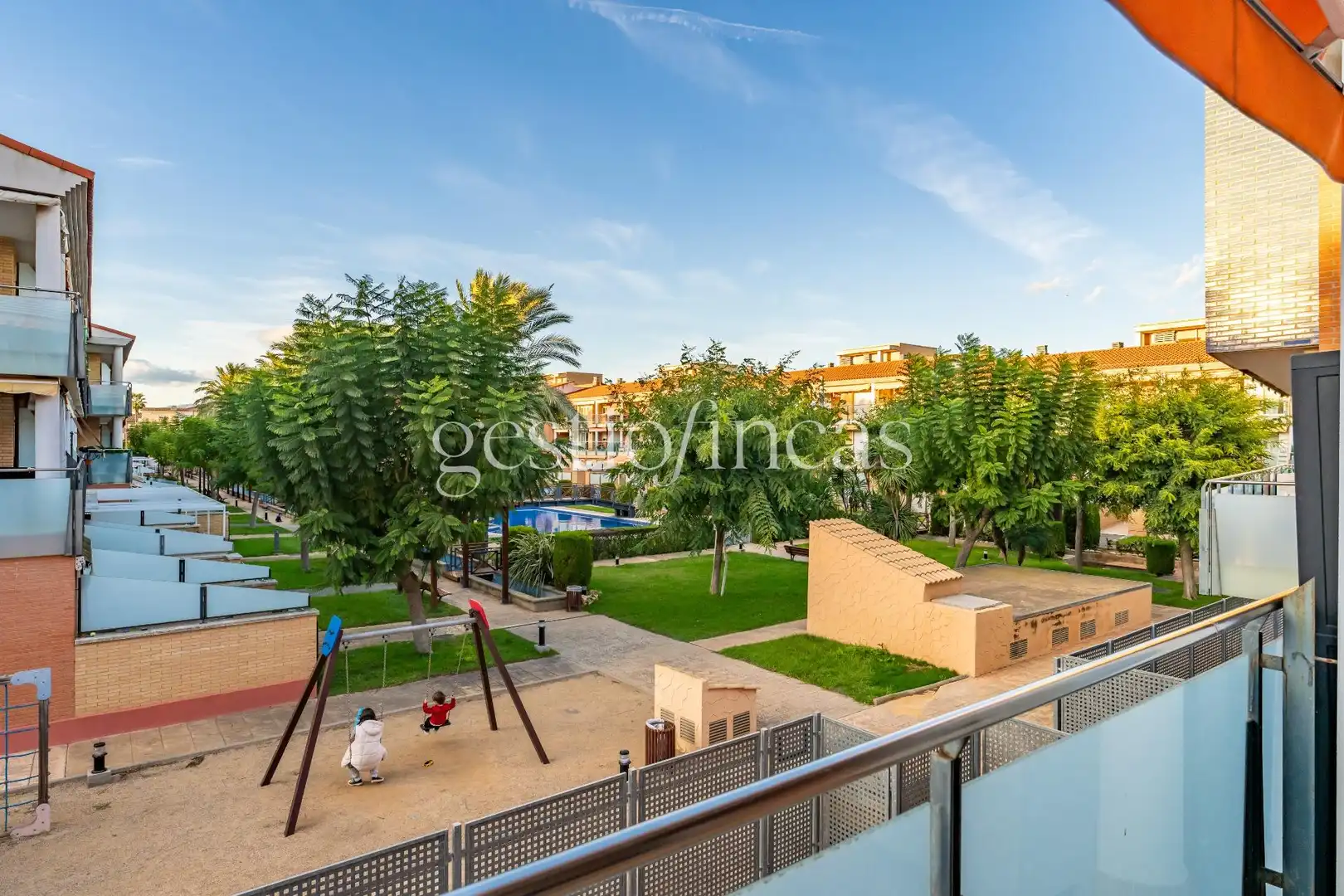 Terrace of Flat for sale in Cambrils  with Air Conditioner, Heating and Private garden