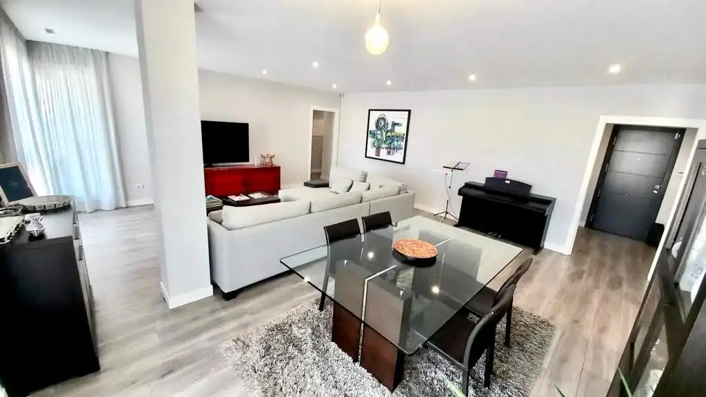 Living room of Flat for sale in A Coruña Capital   with Heating, Terrace and Storage room