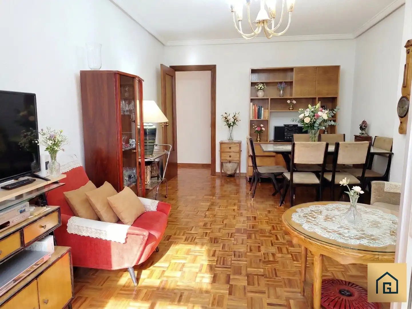 Sala de estar de Piso en venta en Madrid con Aire acondicionado, Calefacción y Terraza