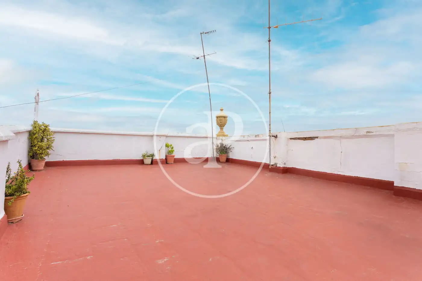 Terrace of Flat for sale in Valencia  with Heating, Terrace and Balcony