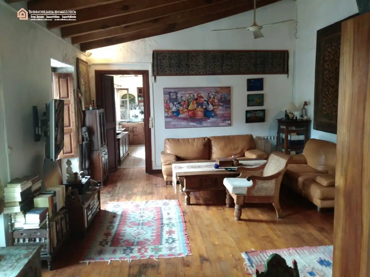 Living room of Country homes for sale in Sóller  with Air Conditioner, Terrace and Storage room