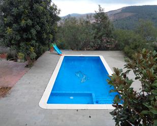 Swimming pool of House or chalet to rent in Vallirana  with Heating, Private garden and Terrace