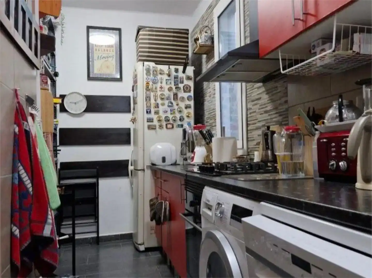 Cuina de Pis en venda en  Barcelona Capital amb Aire condicionat i Balcó