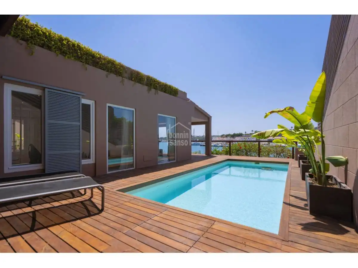 Terraza de Casa o chalet en venta en Maó - Mahón con Calefacción, Terraza y Piscina