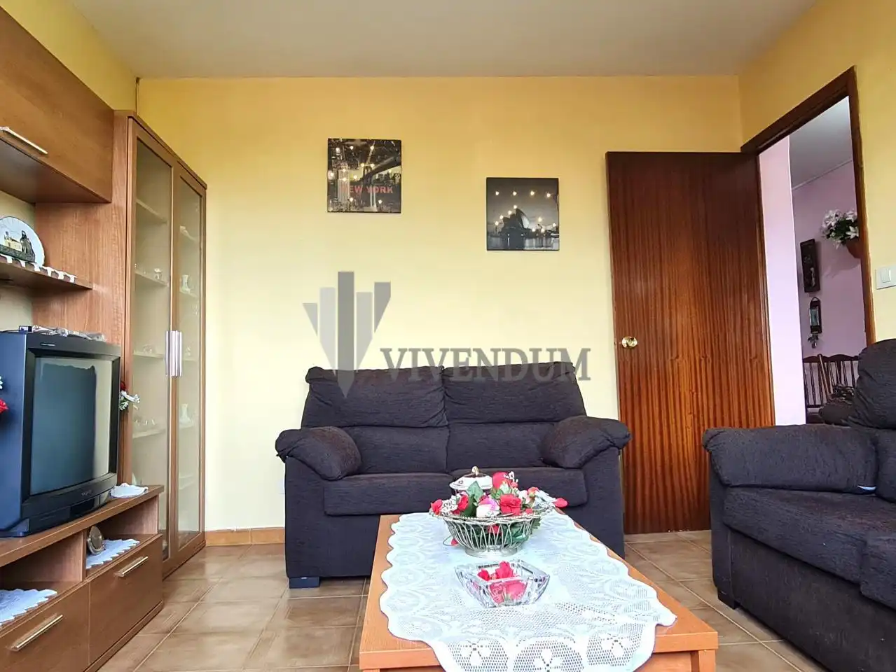 Sala de estar de Casa o chalet en venta en Arbo con Calefacción, Jardín privado y Terraza