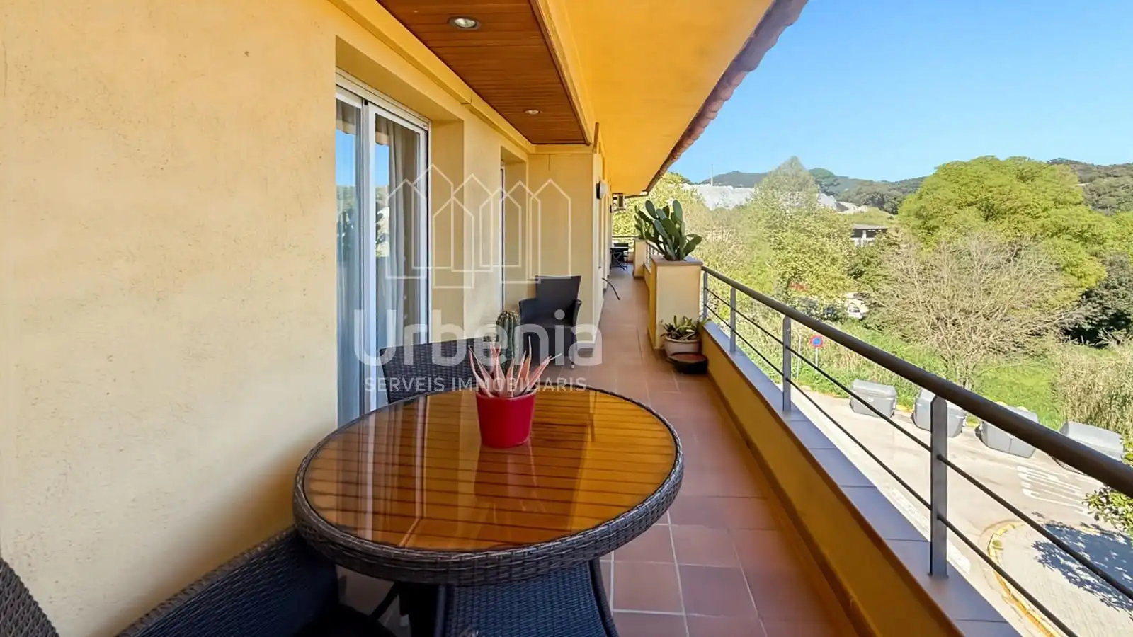 Terrace of Flat for sale in Sant Cebrià de Vallalta  with Air Conditioner, Heating and Terrace