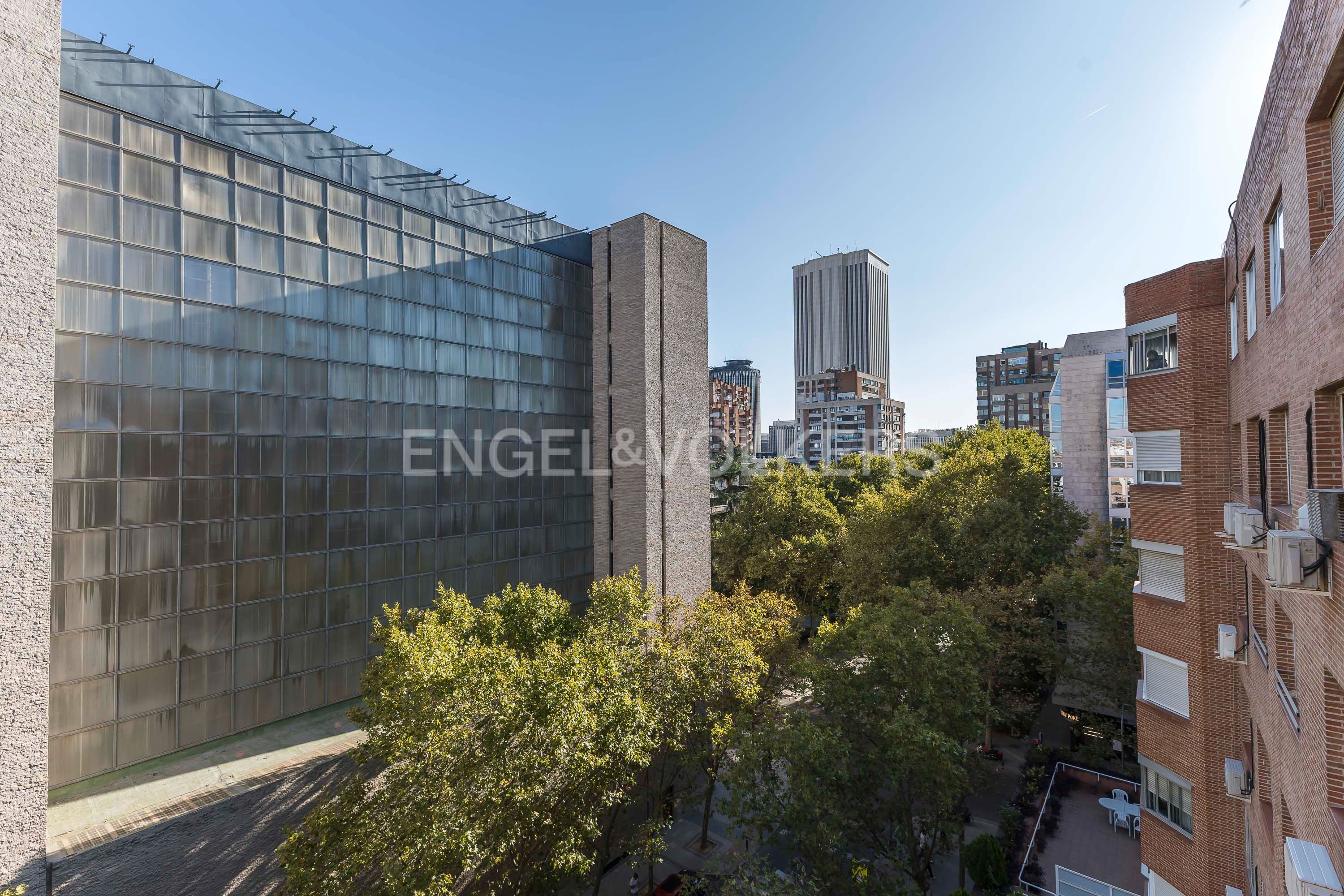 Vista exterior de Apartament en venda en  Madrid Capital amb Aire condicionat, Calefacció i Parquet