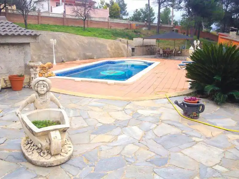 Swimming pool of Country homes for sale in Piera  with Air Conditioner, Private garden and Terrace