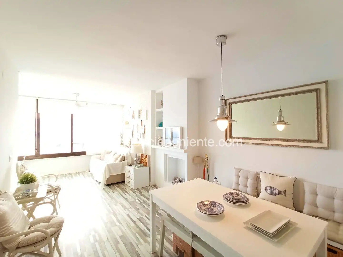 Vista exterior de Apartamento de alquiler en Finestrat con Aire acondicionado, Terraza y Amueblado