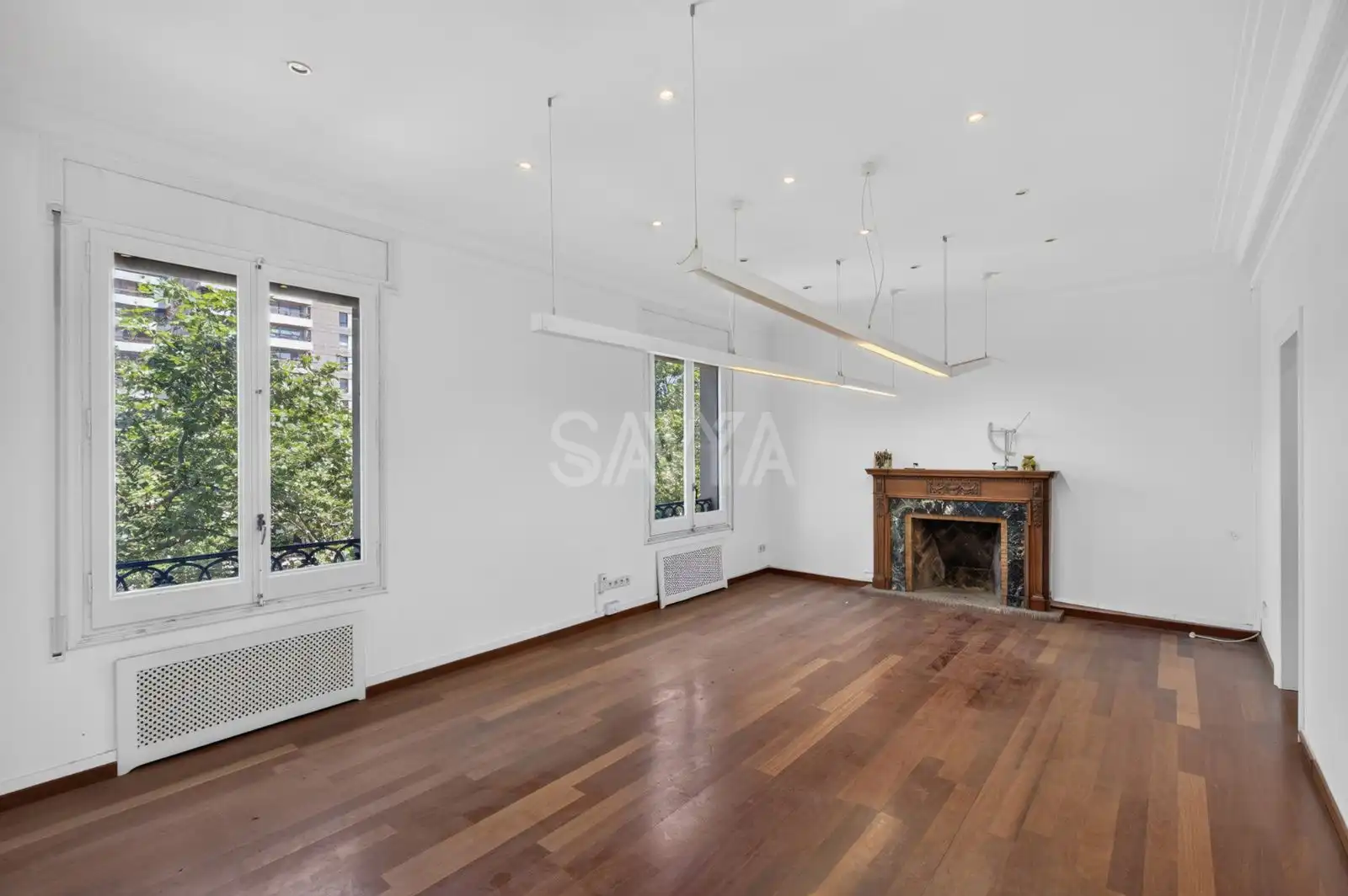 Sala de estar de Piso en venta en Barcelona con Calefacción y Trastero
