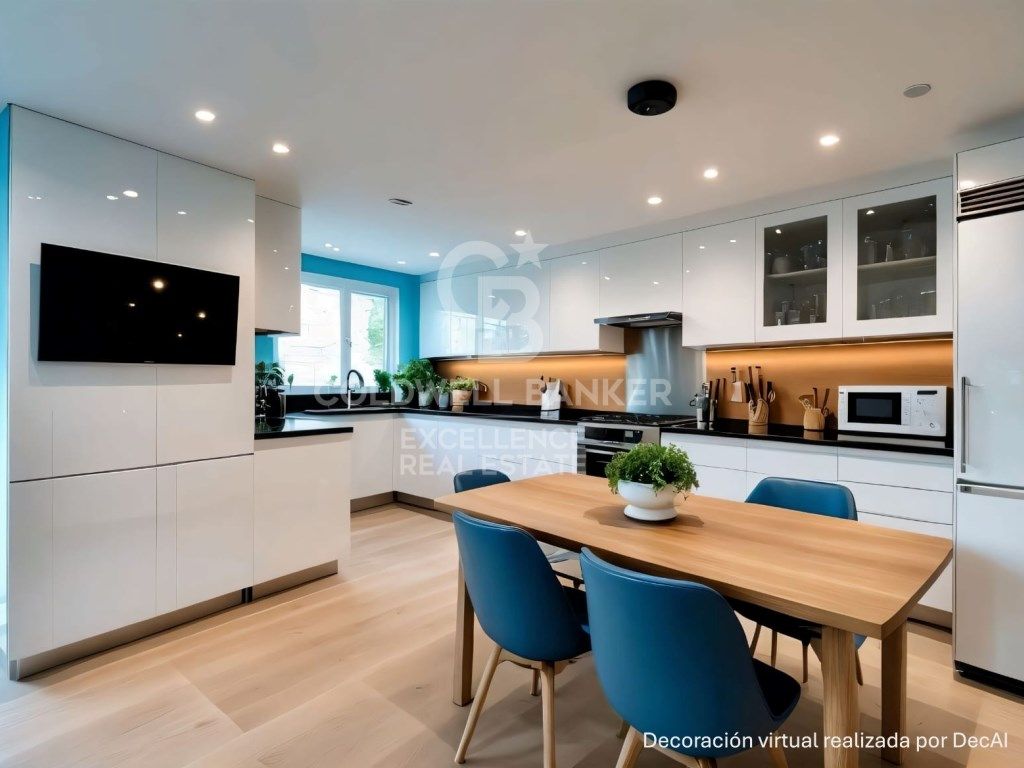 Kitchen of Flat for sale in  Valencia Capital  with Terrace