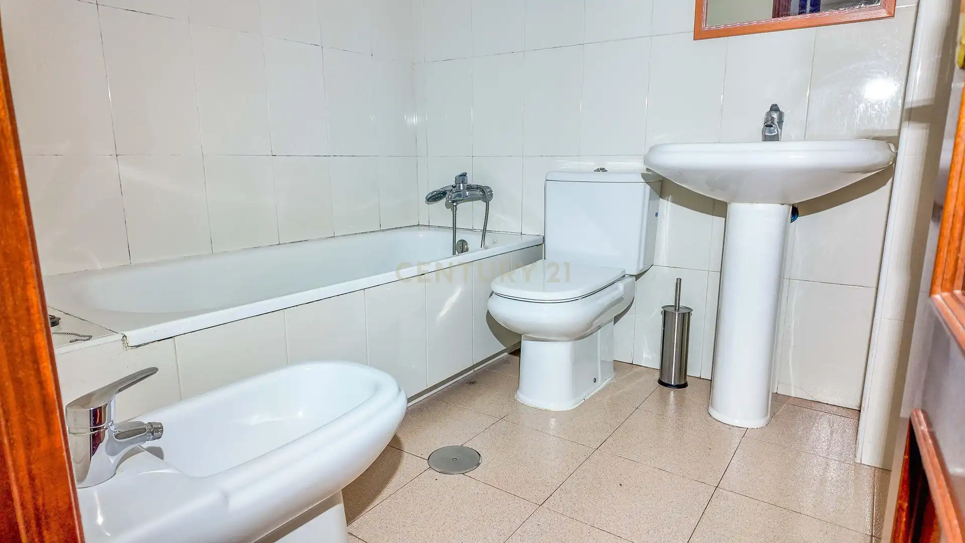 Badezimmer von Maisonette zum Verkauf in Badajoz mit Klimaanlage, Abstellraum und Waschmaschine