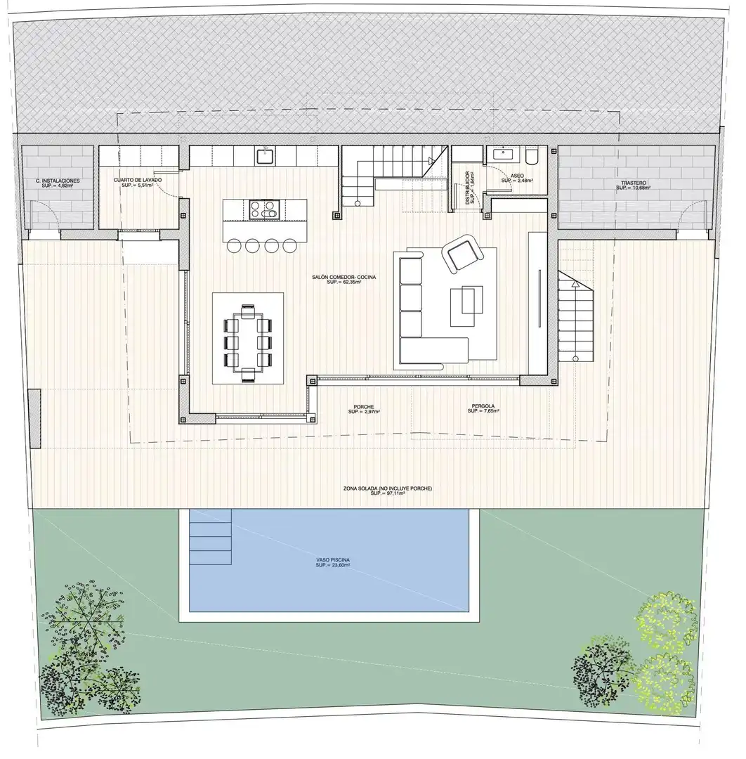 Chalet con piscina en venta en Costa Natura, imagen 8
