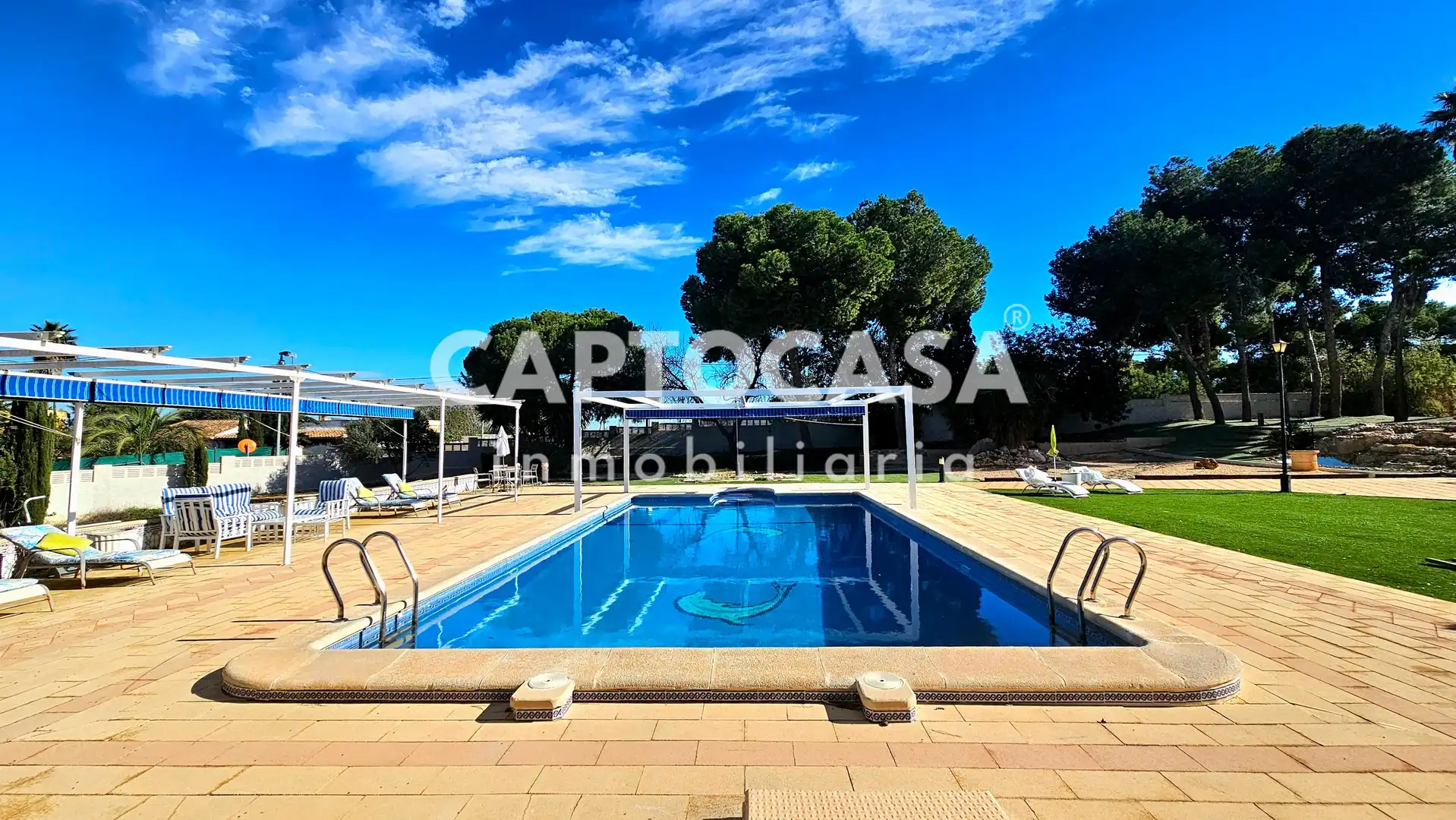 Piscina de Casa o chalet en venta en Cartagena con Aire acondicionado, Calefacción y Jardín privado