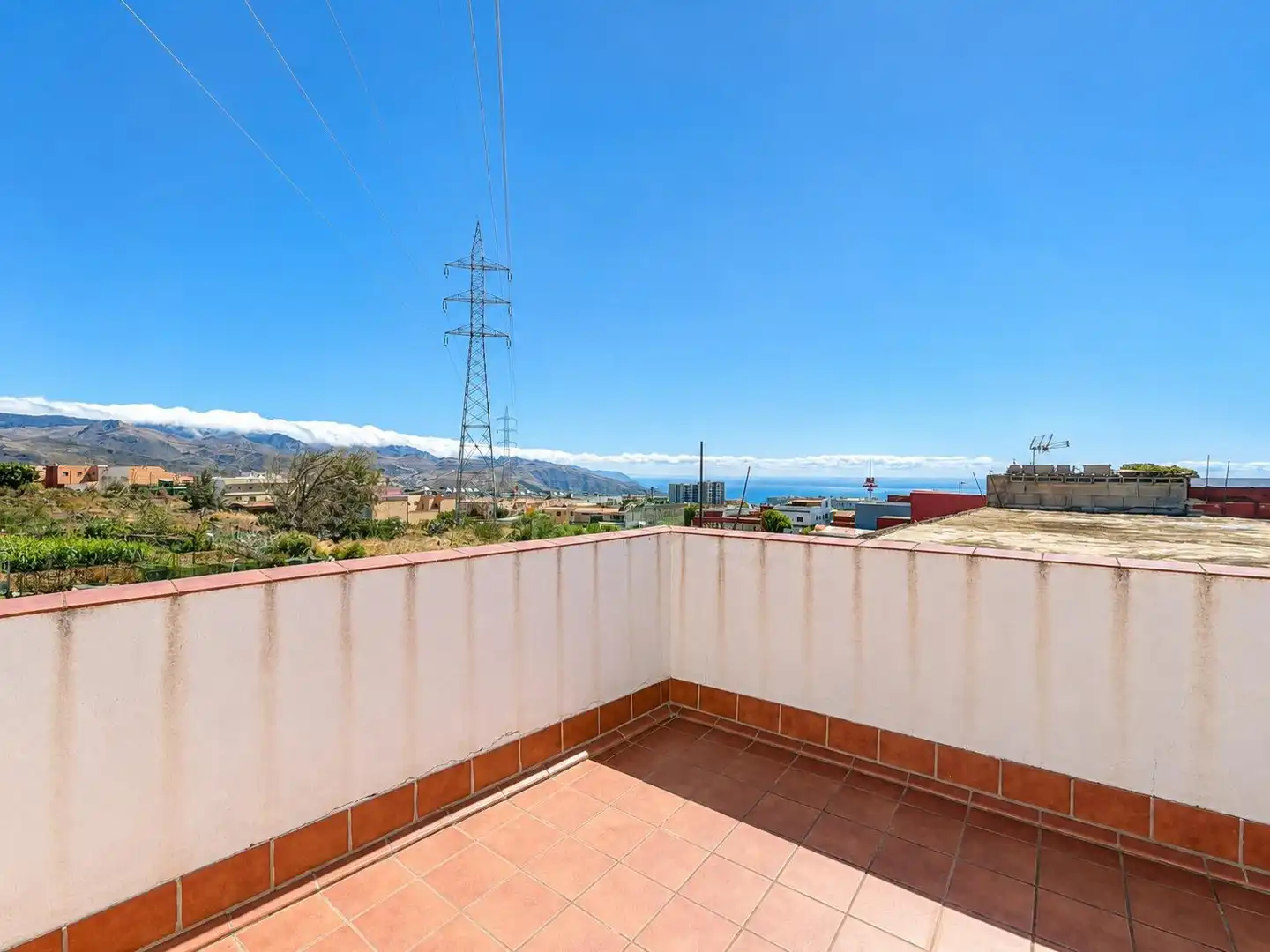 Terrassa de Casa adosada en venda en San Cristóbal de la Laguna