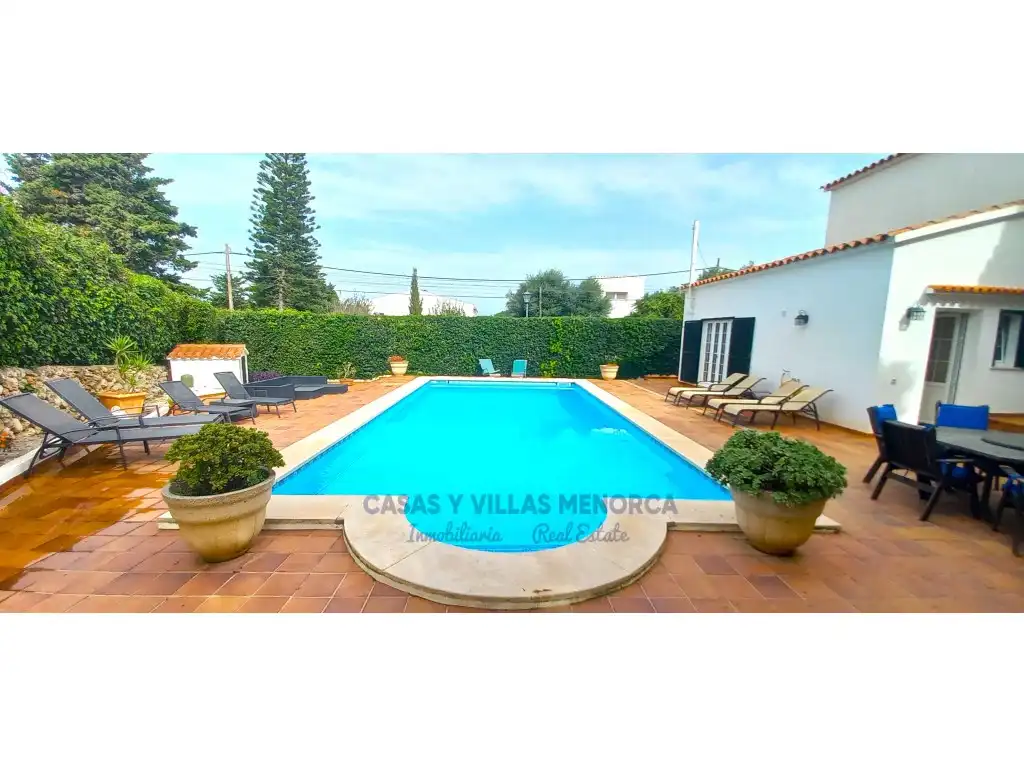 Piscina de Casa o xalet en venda en Maó - Mahón