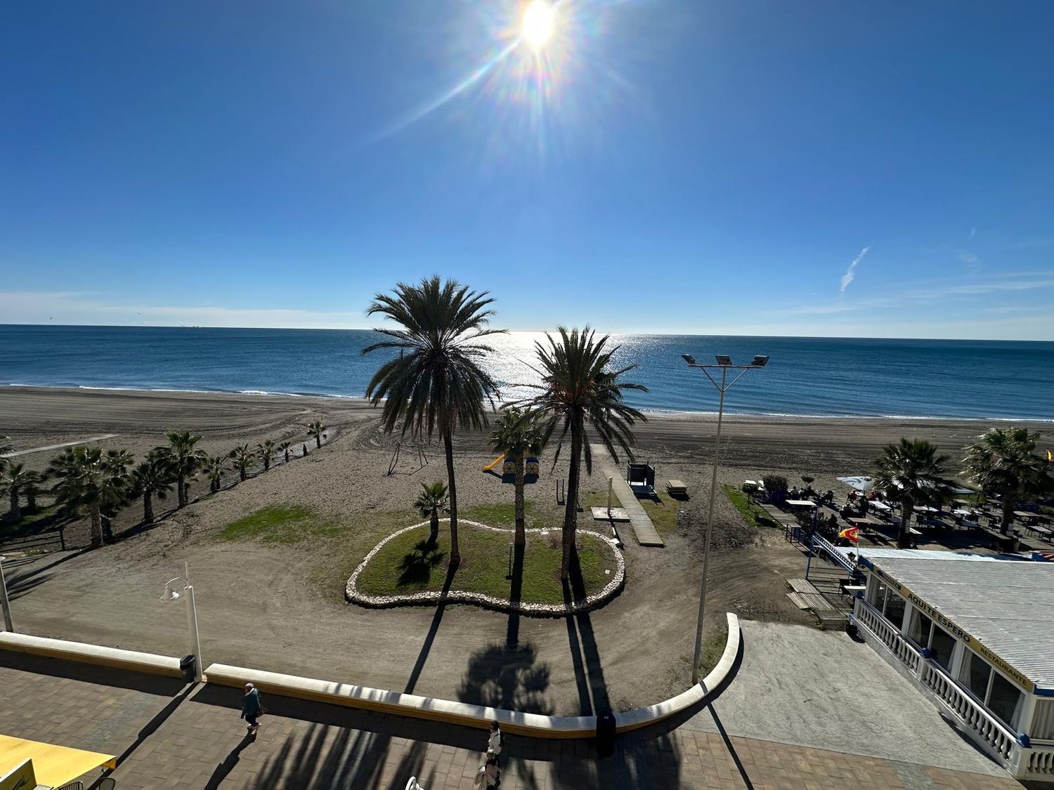 Exterior view of Flat to rent in Rincón de la Victoria  with Air Conditioner and Terrace