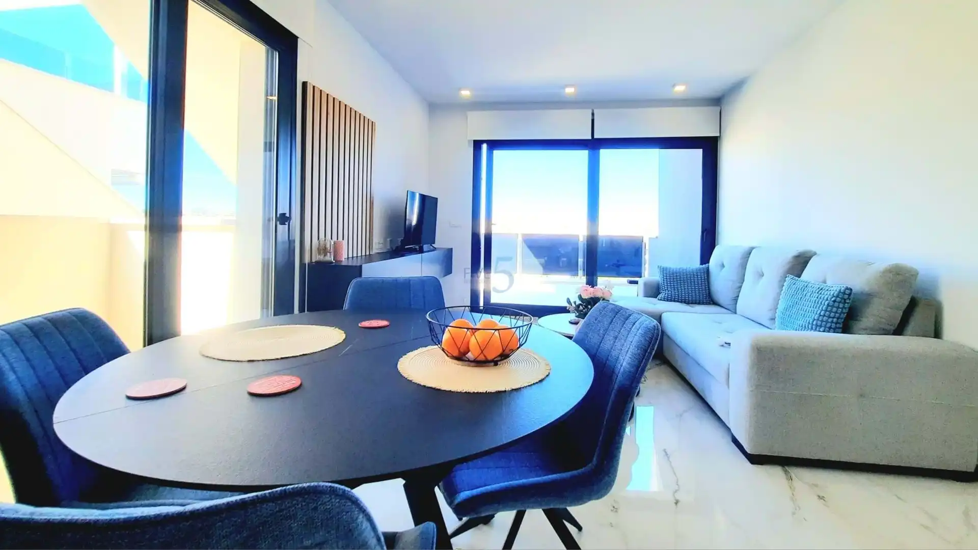 Living room of Flat for sale in Orihuela  with Air Conditioner, Heating and Terrace