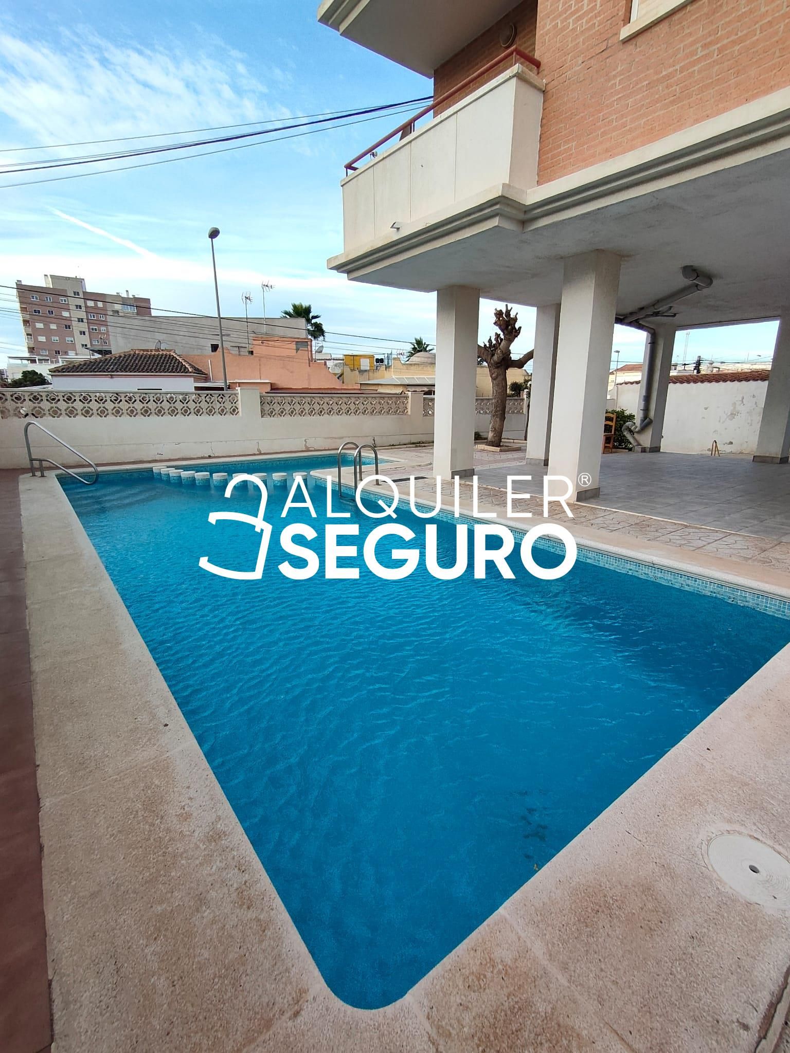 Swimming pool of Flat to rent in Móstoles  with Terrace, Swimming Pool and Furnished
