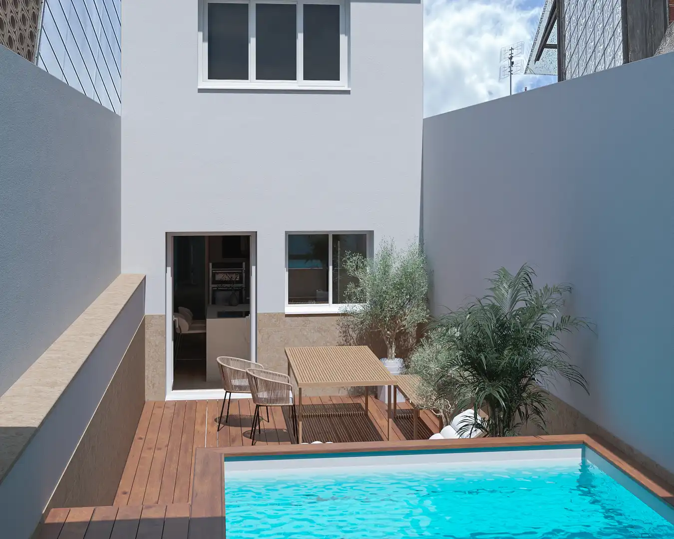 Terrassa de Casa o xalet en venda en Granollers amb Aire condicionat, Calefacció i Parquet