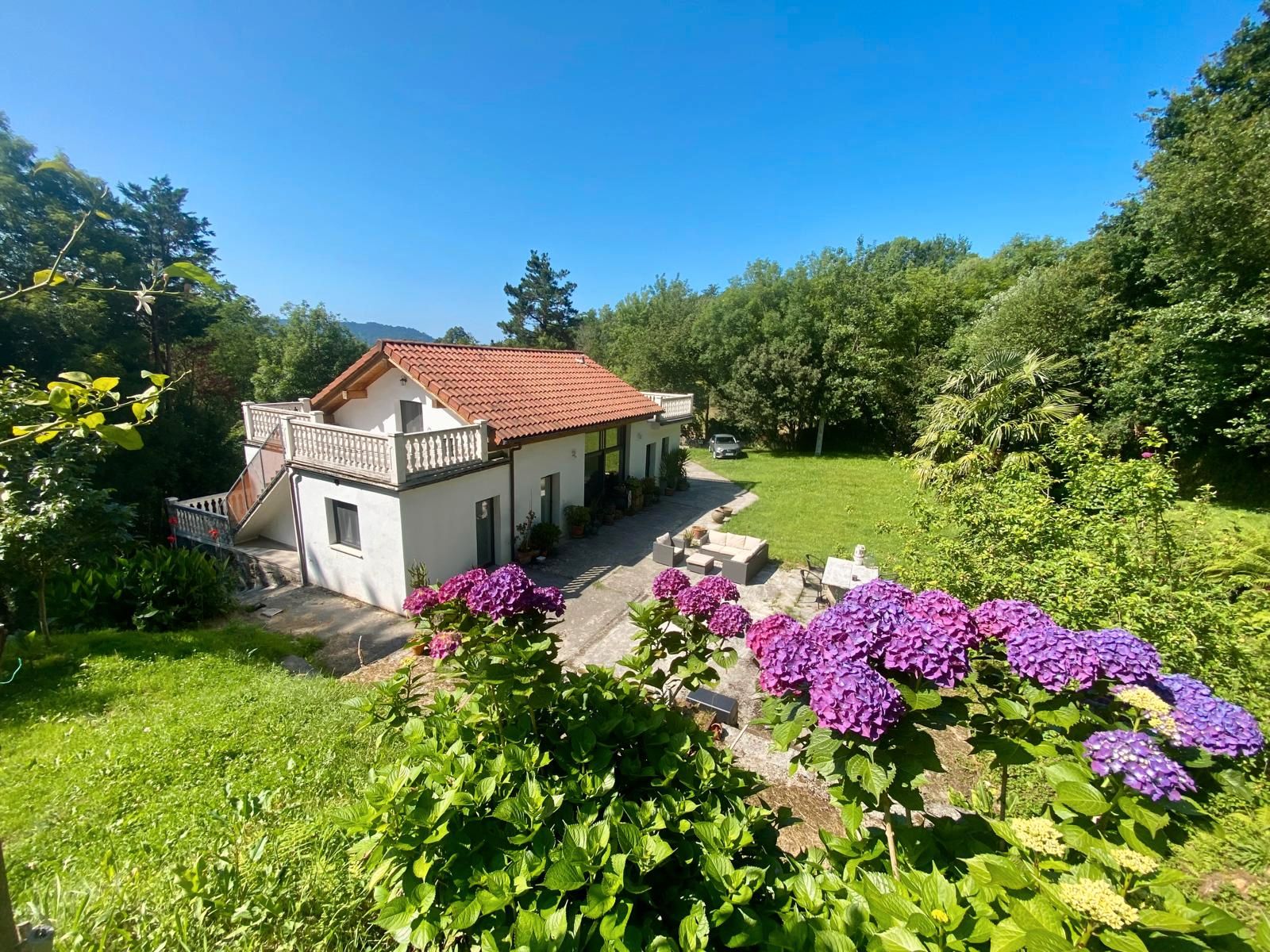 Jardí de Casa o xalet en venda en Donostia - San Sebastián  amb Aire condicionat, Jardí privat i Terrassa