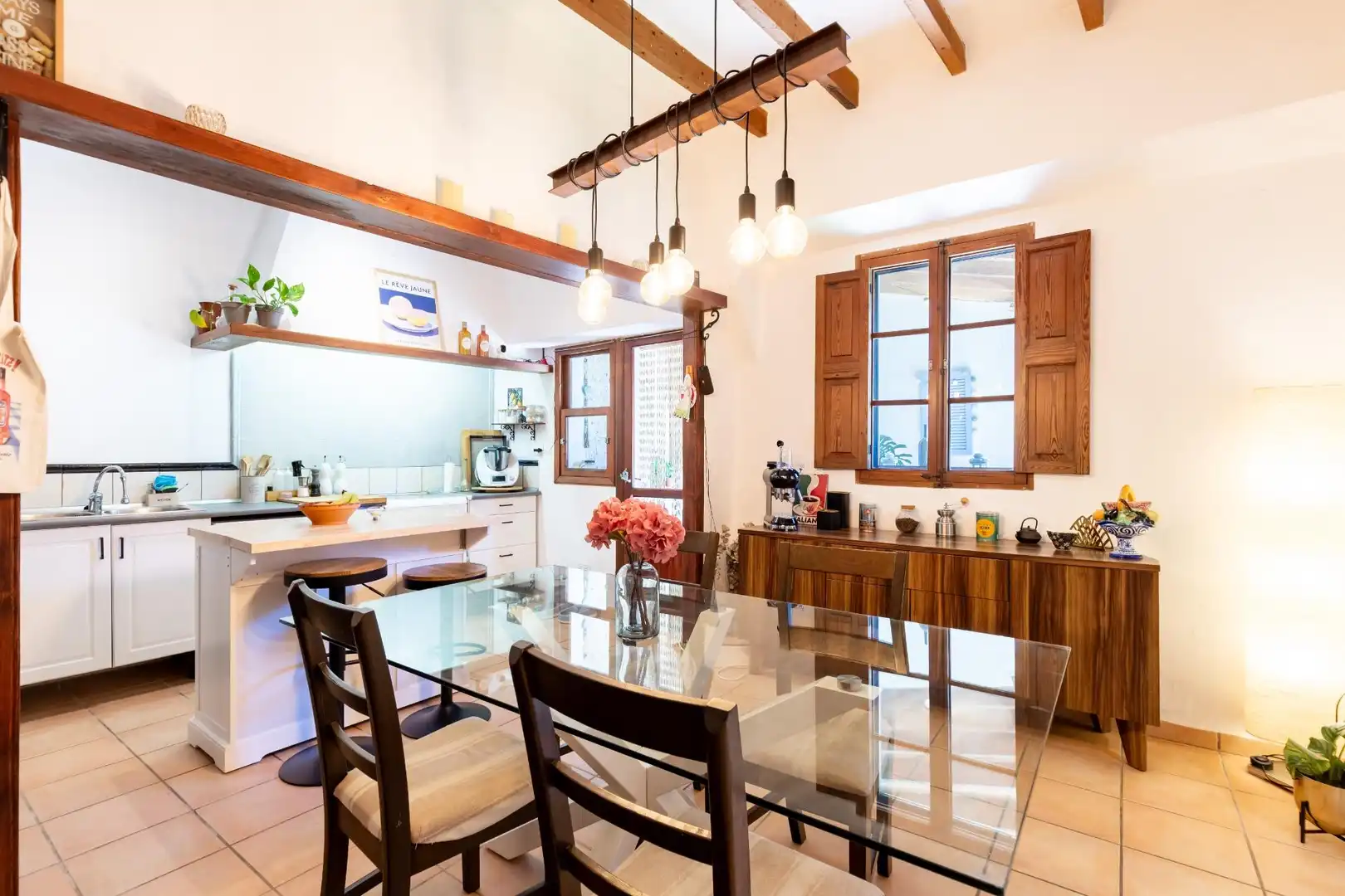 Cocina de Casa adosada en venta en Ariany con Aire acondicionado, Jardín privado y Terraza