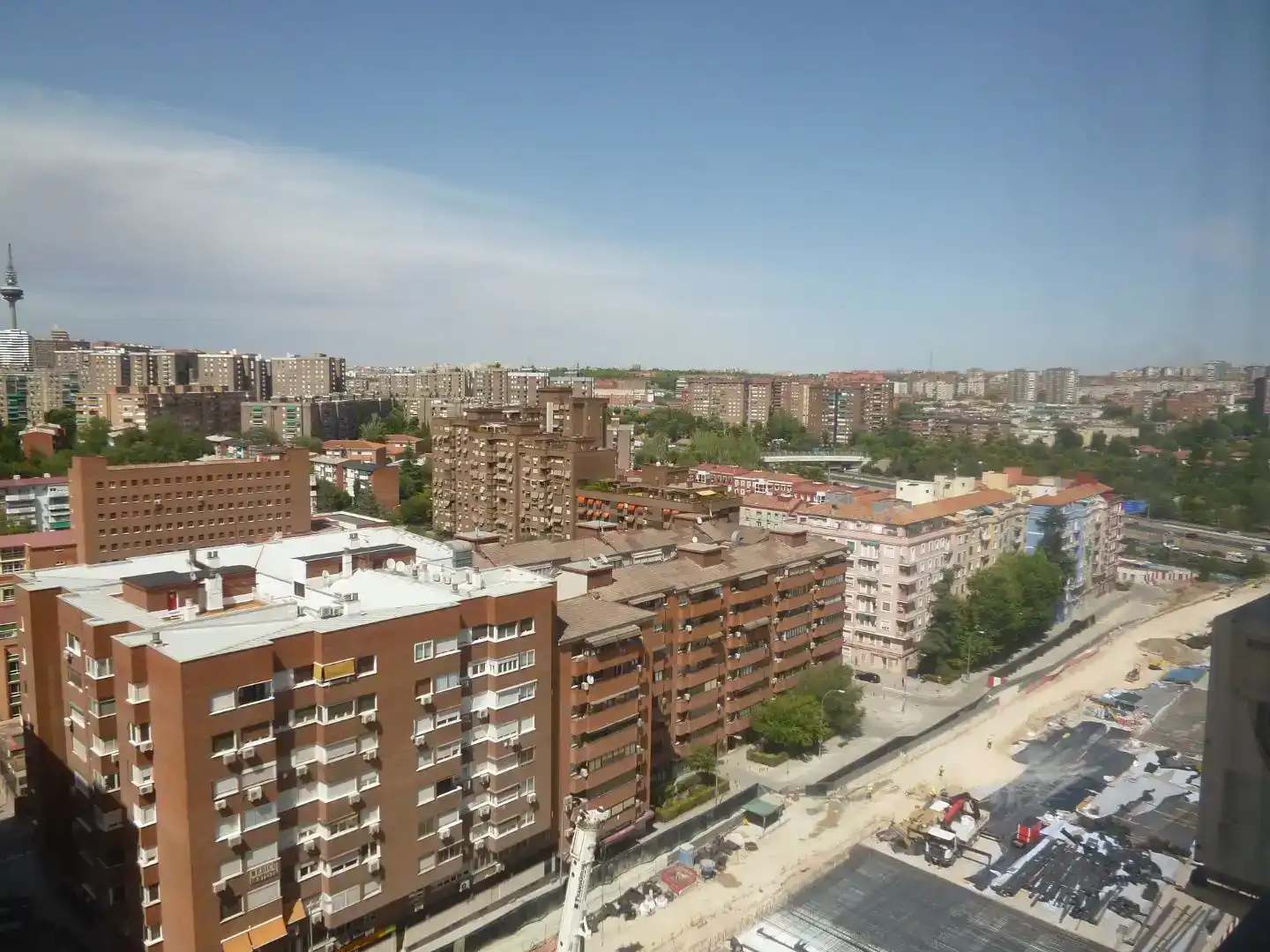 Vista exterior de Pis en venda en  Madrid Capital amb Aire condicionat