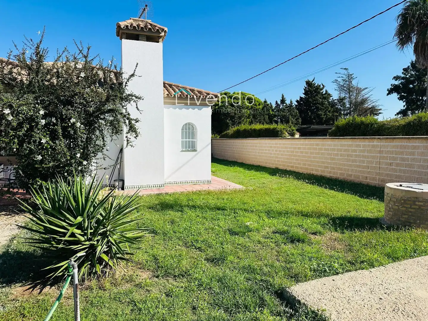 Jardín de Casa o chalet en venta en Chiclana de la Frontera con Piscina y Alarma