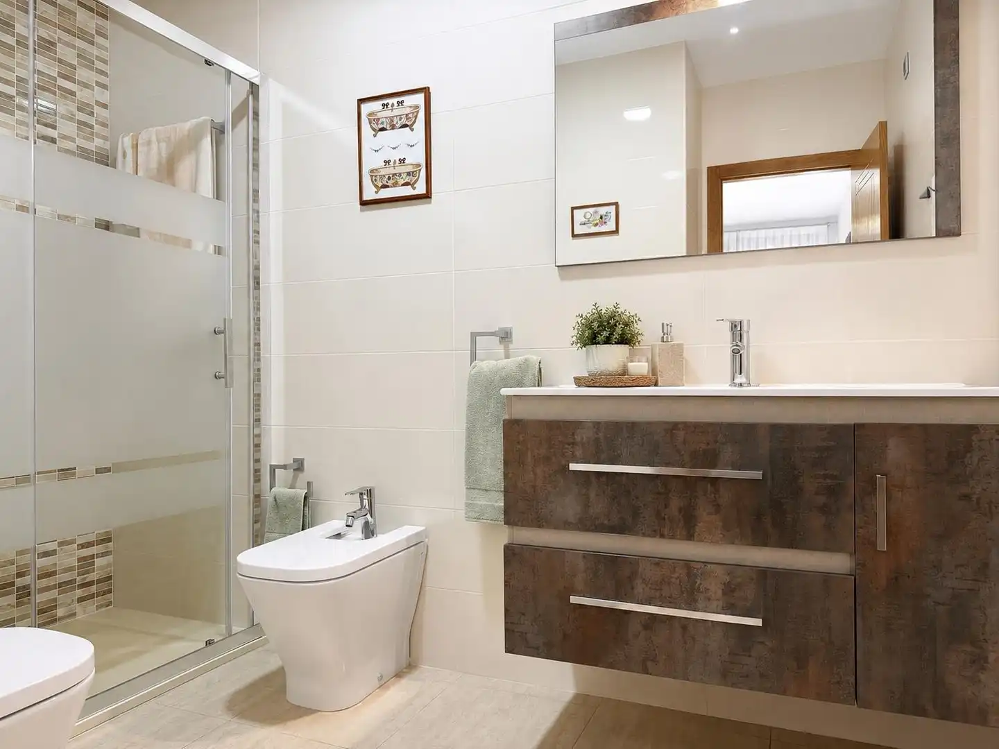 Baño de Casa o chalet en venta en Molina de Segura con Aire acondicionado, Terraza y Trastero