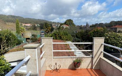 Terrassa de Casa o xalet en venda en Santiago de Compostela  amb Terrassa