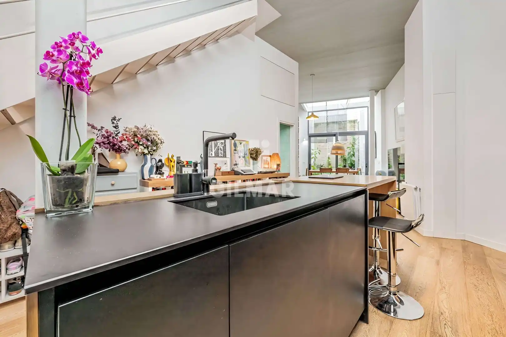 Cocina de Casa adosada en venta en Sevilla con Calefacción y Piscina