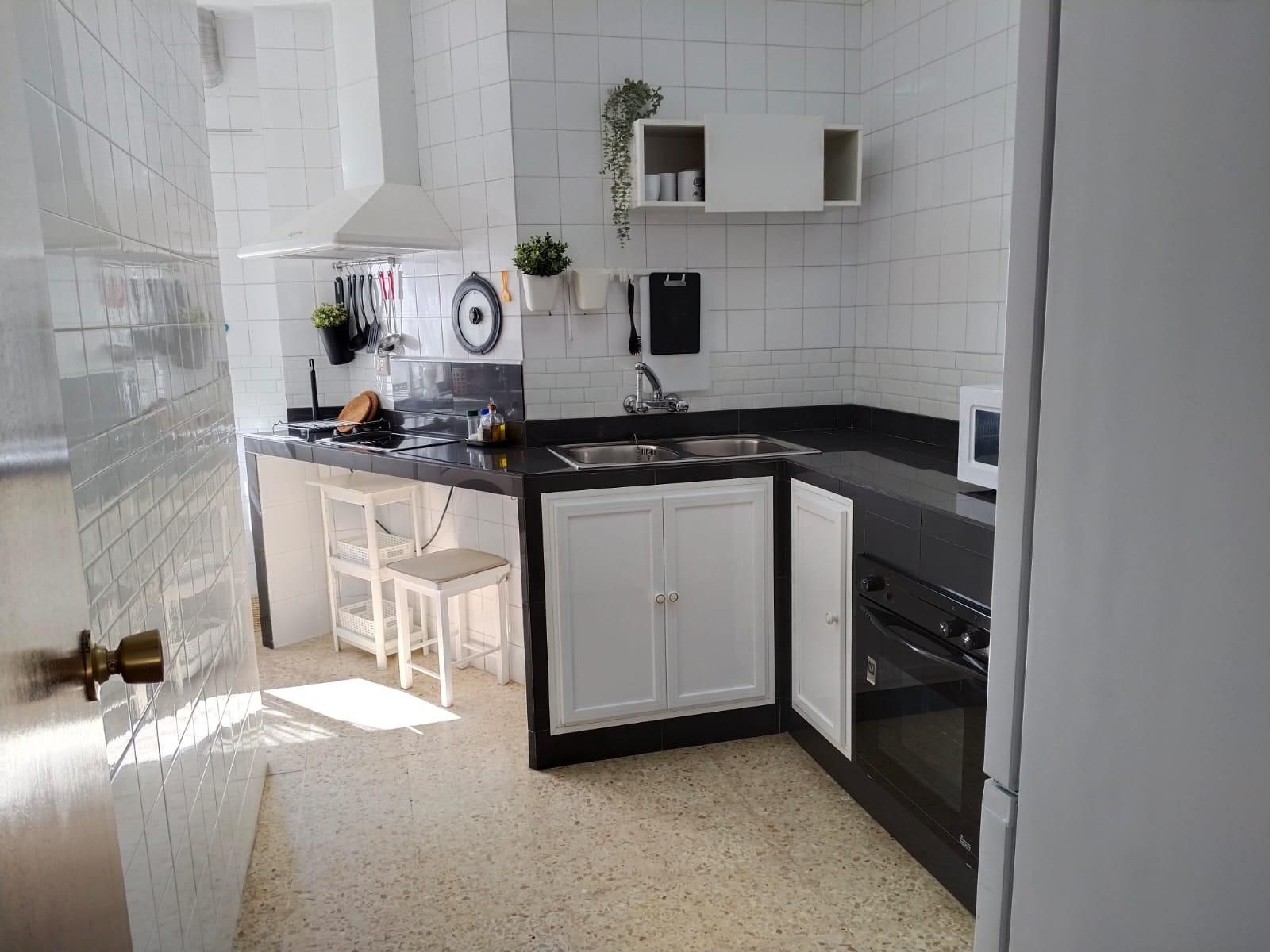 Kitchen of Flat for sale in Chipiona  with Air Conditioner and Terrace