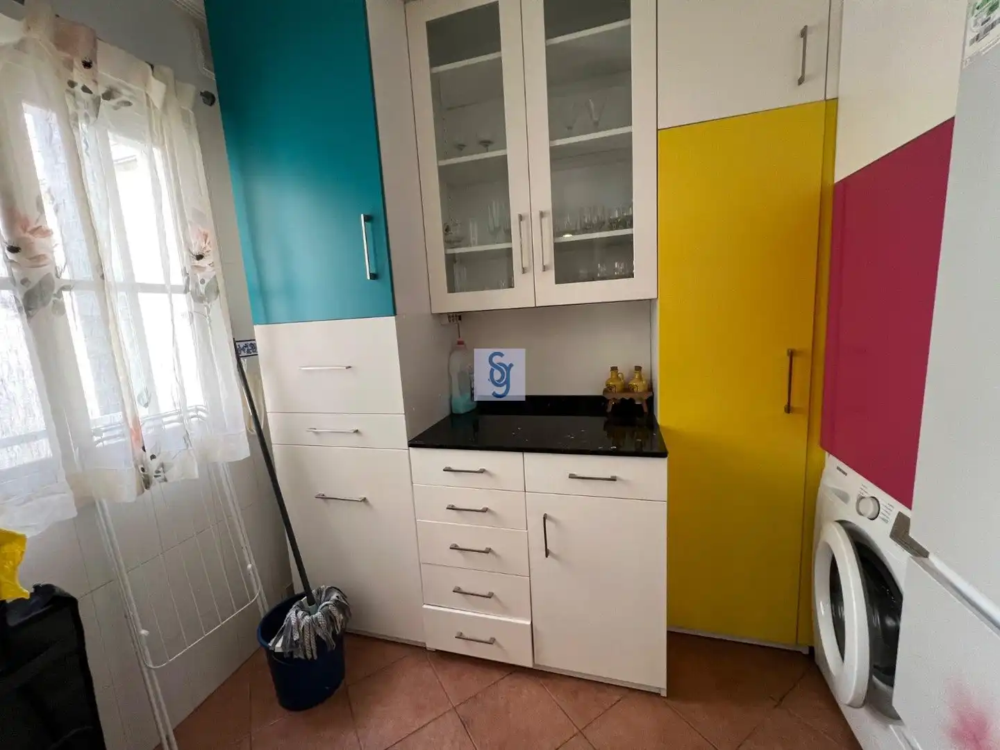 Cocina de Piso en venta en Málaga con Aire acondicionado, Amueblado y Lavadora