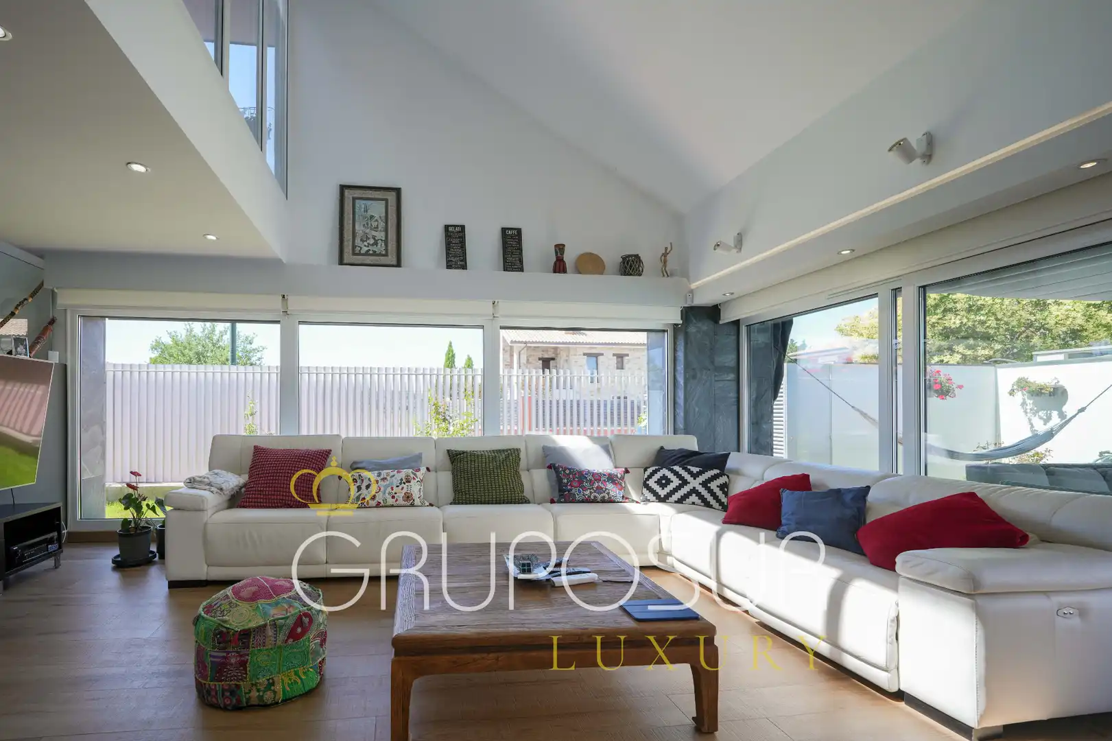 Sala de estar de Casa o chalet en venta en Valladolid con Aire acondicionado, Calefacción y Jardín privado