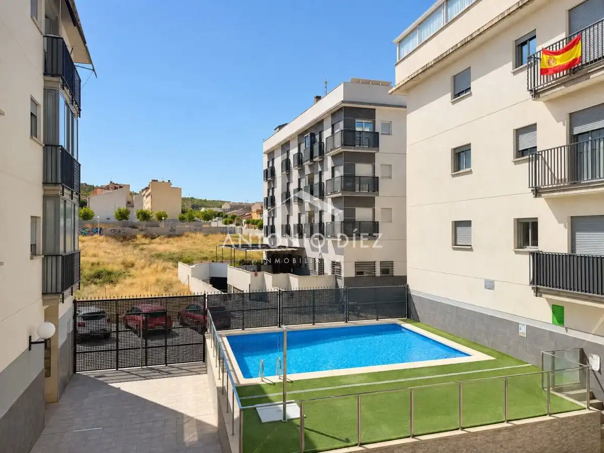 Swimming pool of Flat for rent in Aspe  with Air Conditioner, Storage room and Balcony