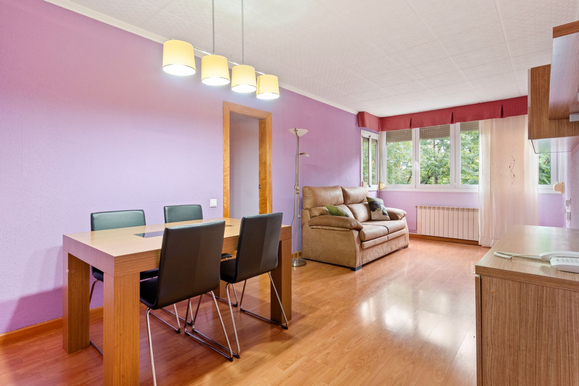 Sala de estar de Piso en venta en  Barcelona Capital
