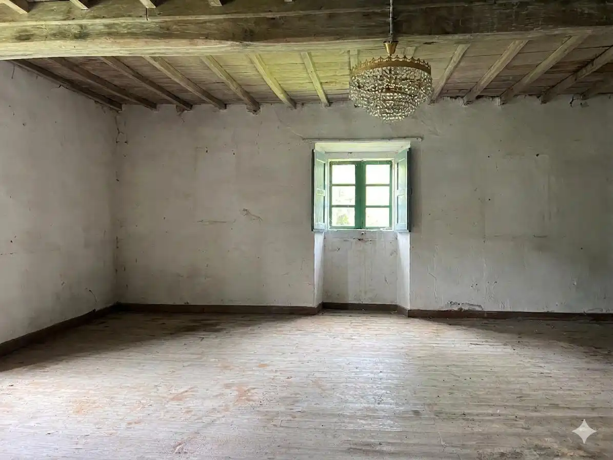 Esszimmer von Einfamilien-Reihenhaus zum Verkauf in Cambre  mit Privatgarten