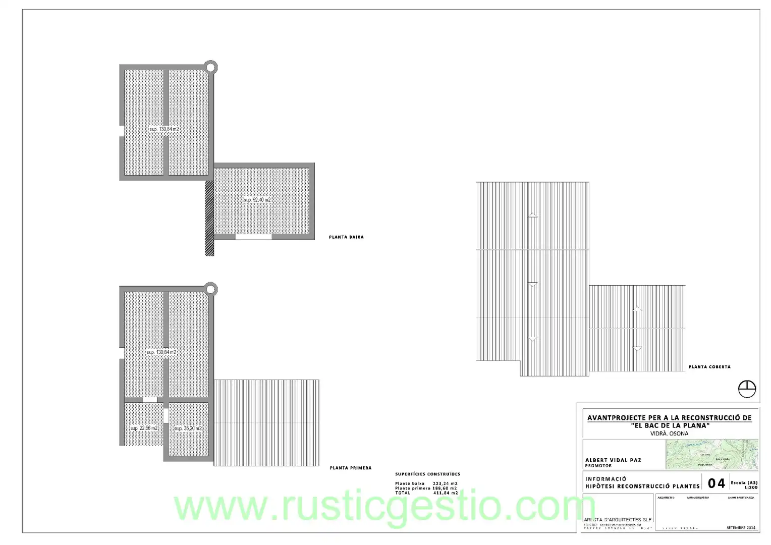Finca rústica en venda en Vidrà