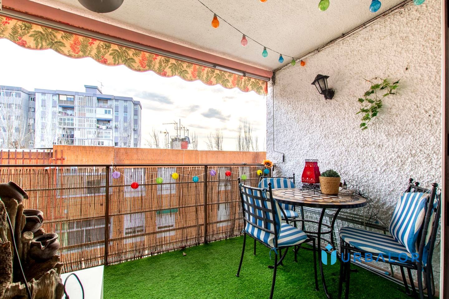 Balcony of Flat for sale in Humanes de Madrid  with Air Conditioner, Heating and Parquet flooring