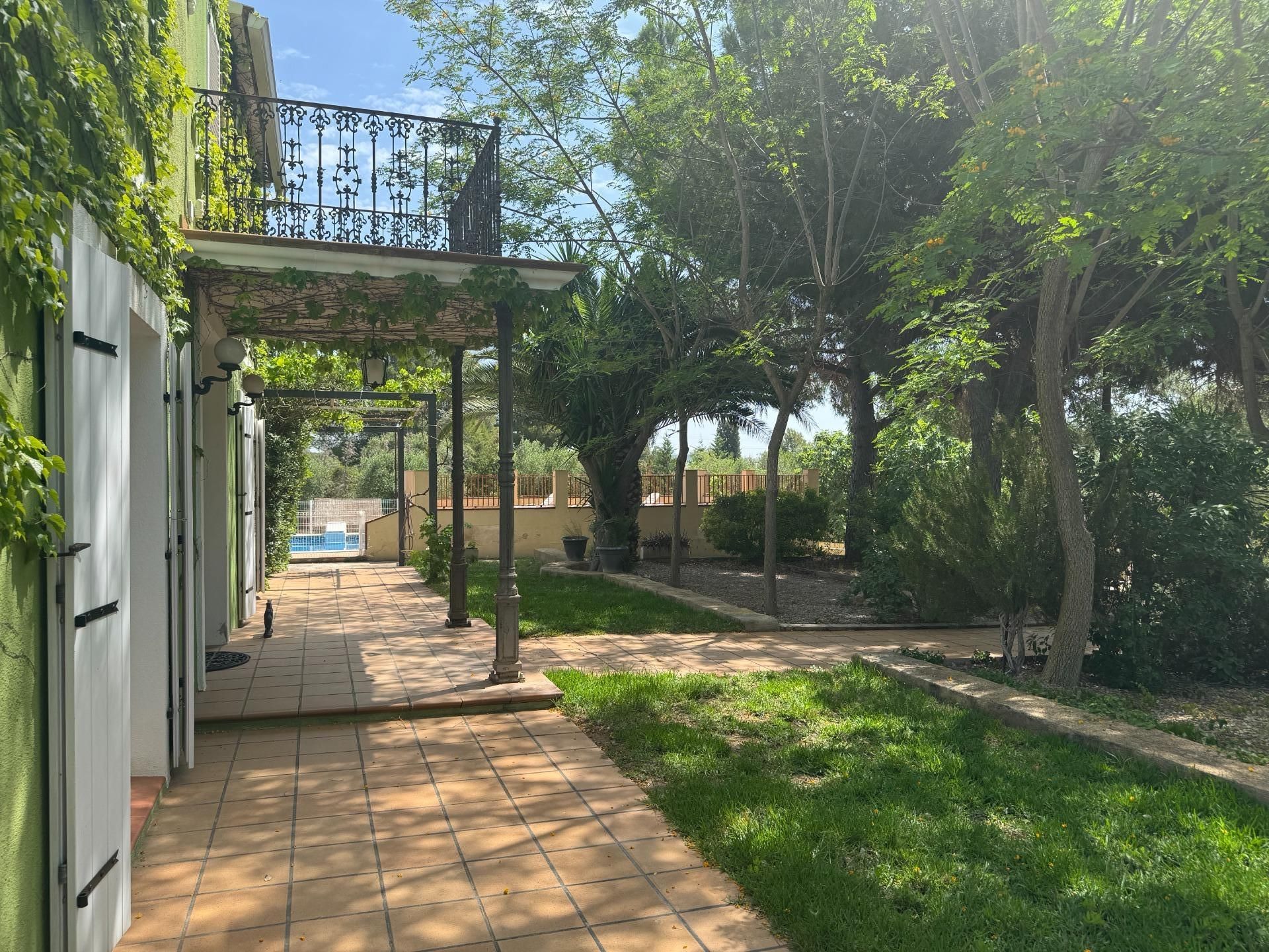 Jardí de Finca rústica en venda en Banyeres del Penedès amb Calefacció, Jardí privat i Terrassa