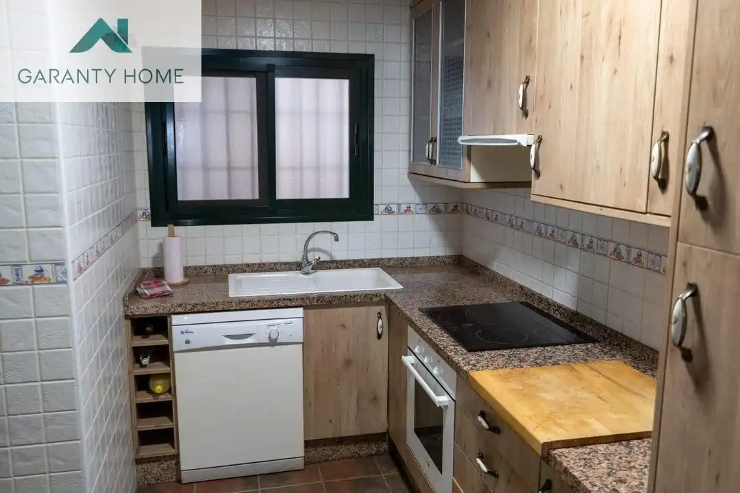 Kitchen of Flat for sale in Torrox  with Air Conditioner, Private garden and Terrace