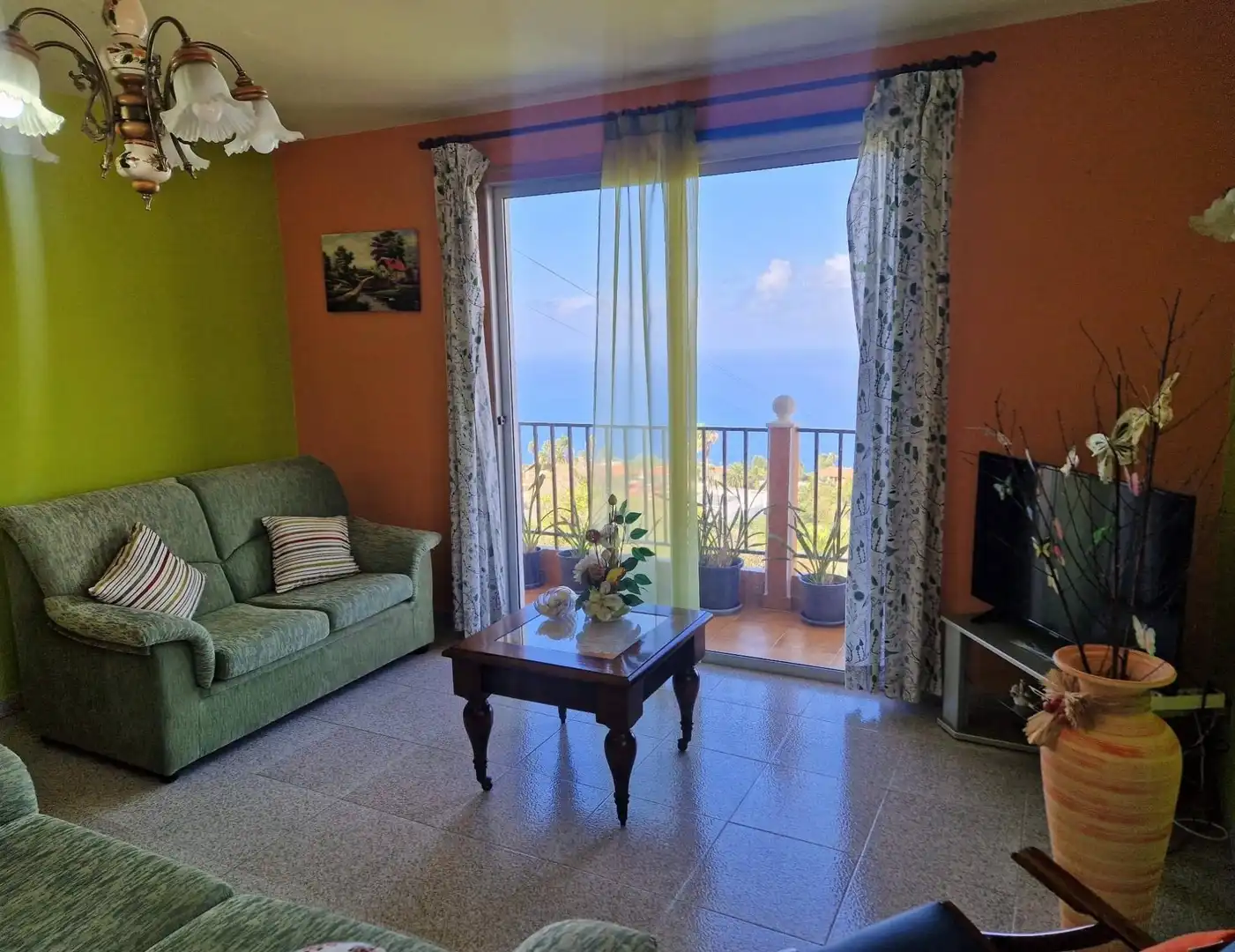 Sala de estar de Casa o chalet en venta en Santa Úrsula con Jardín privado, Terraza y Trastero