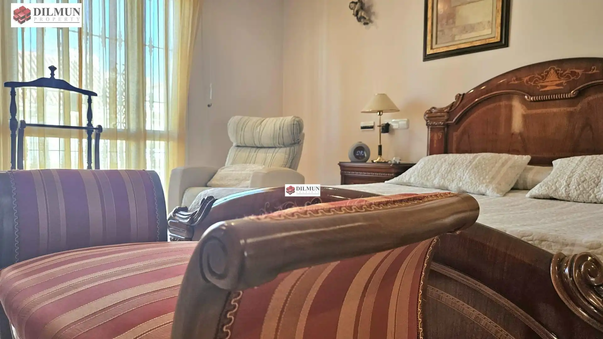 Bedroom of Houses for sale in Mijas  with Air Conditioner, Heating and Terrace