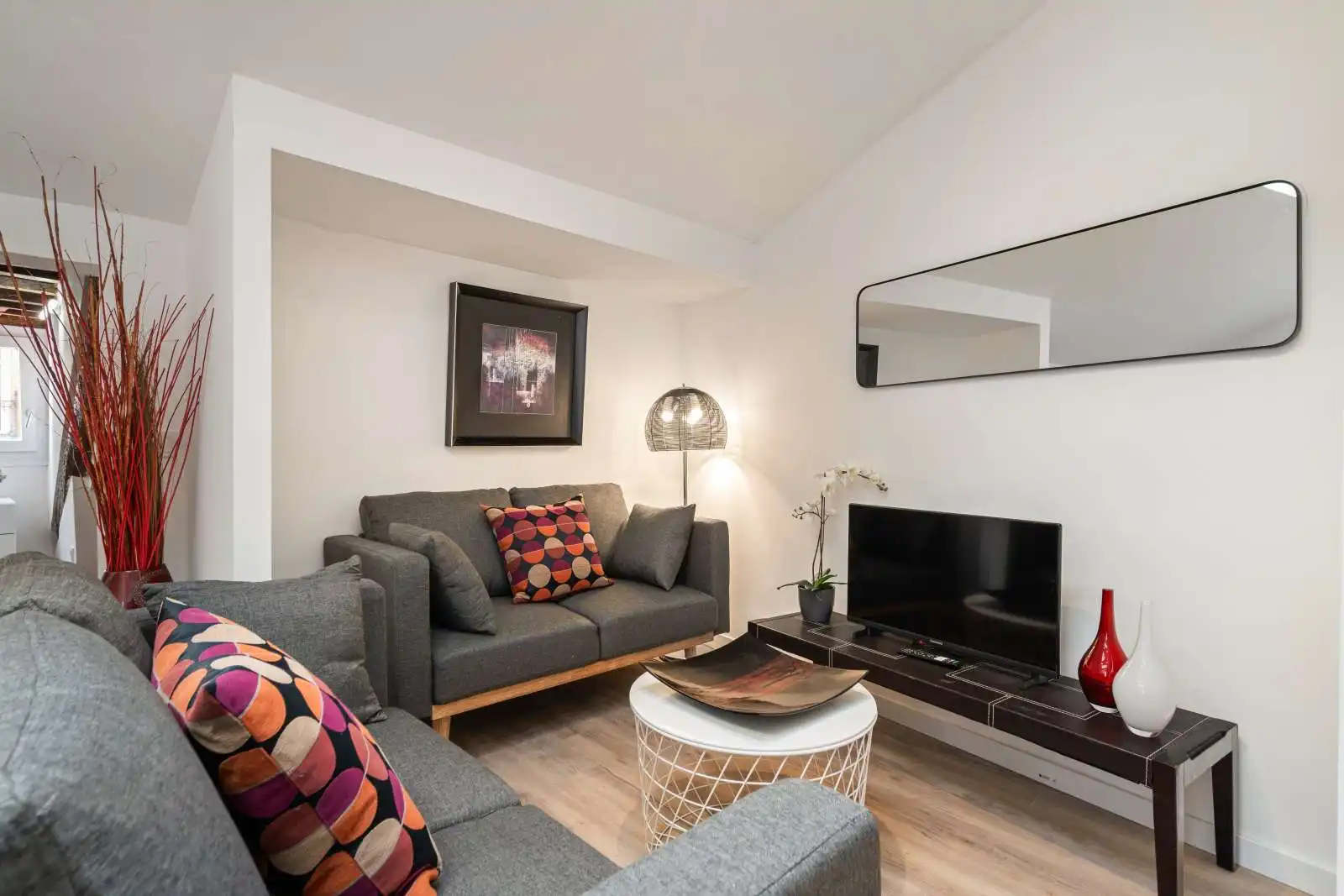 Sala d'estar de Apartament per a compartir en Madrid amb Aire condicionat, Calefacció i Terrassa